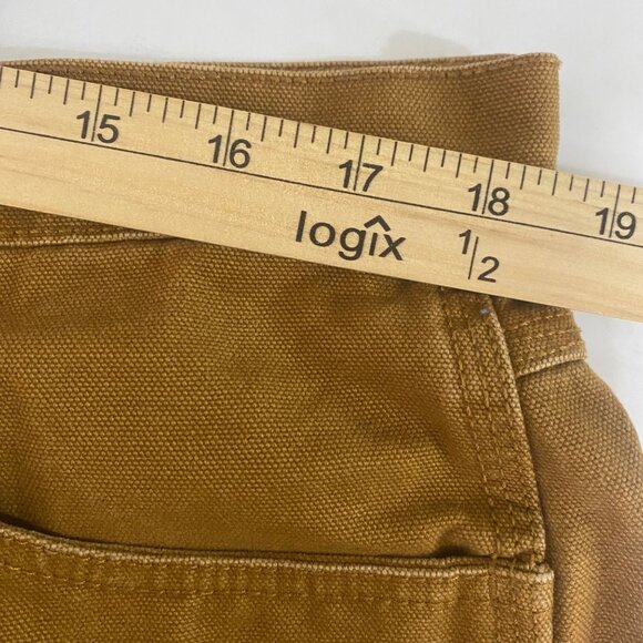 Berkley‎ Jensen Carpenter Pants Mens Size 36x32 Brown Cotton Utility - Picture 7 of 10